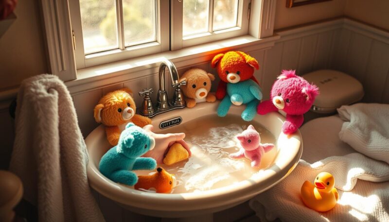 safely washing stuffed animals